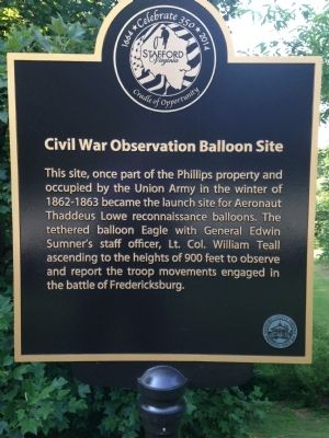 Civil War Observation Balloon Site - Discover Stafford