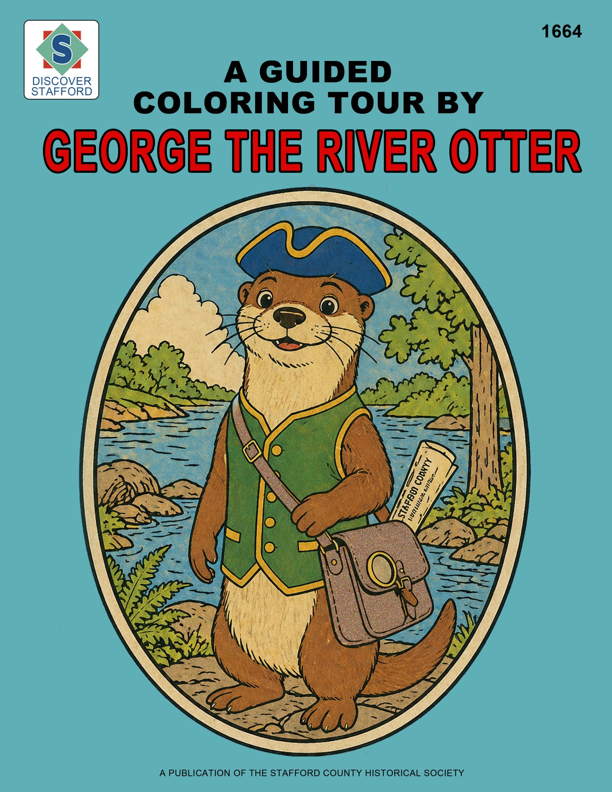 George the River Otter - A Guided Coloring Tour